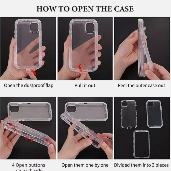 iPhone 11 Case iPhone 12 Case iPhone 12 Pro Max Case 13 Pro Case Armor Heavyduty - Picture 11 of 13